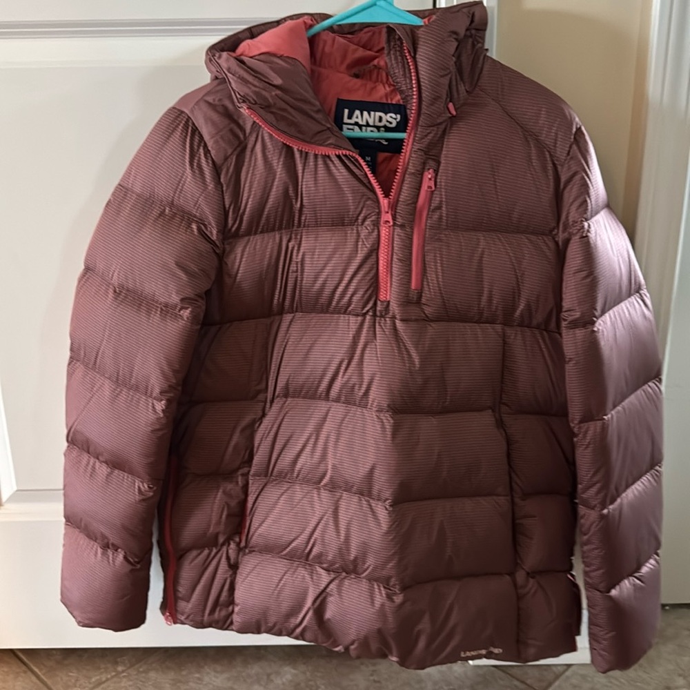 Lands End Puffer Coat